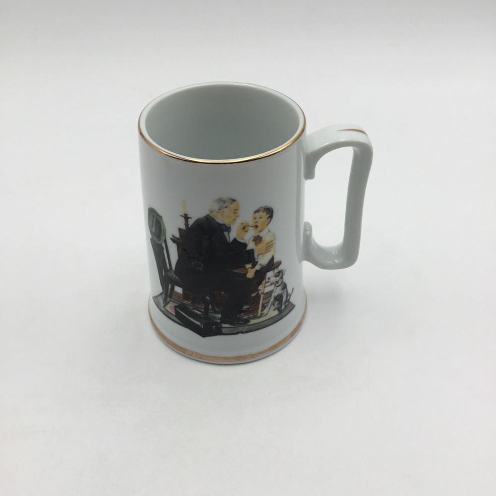 The Country Doctor"‎ Collectible Ceramic Mug With Gold Trim
